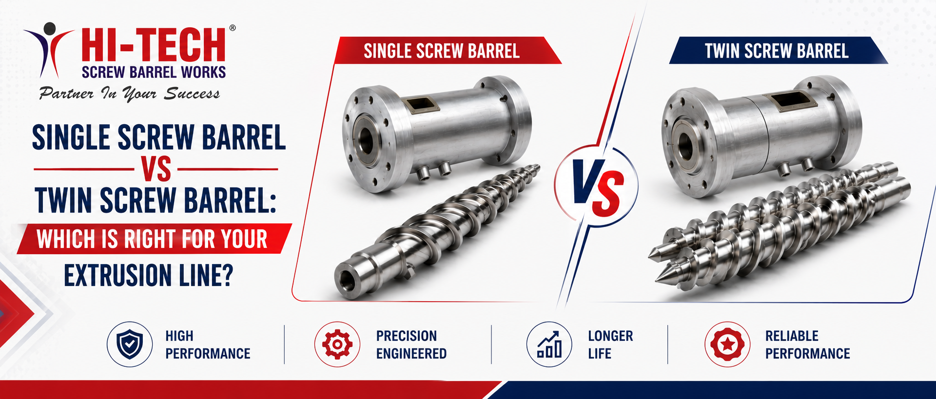 Single Screw Barrel vs Twin Screw Barrel